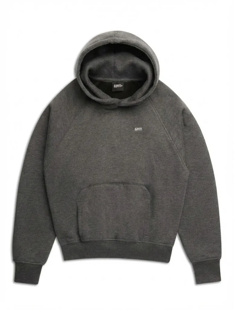 6PM Hoodie - Grey Melange