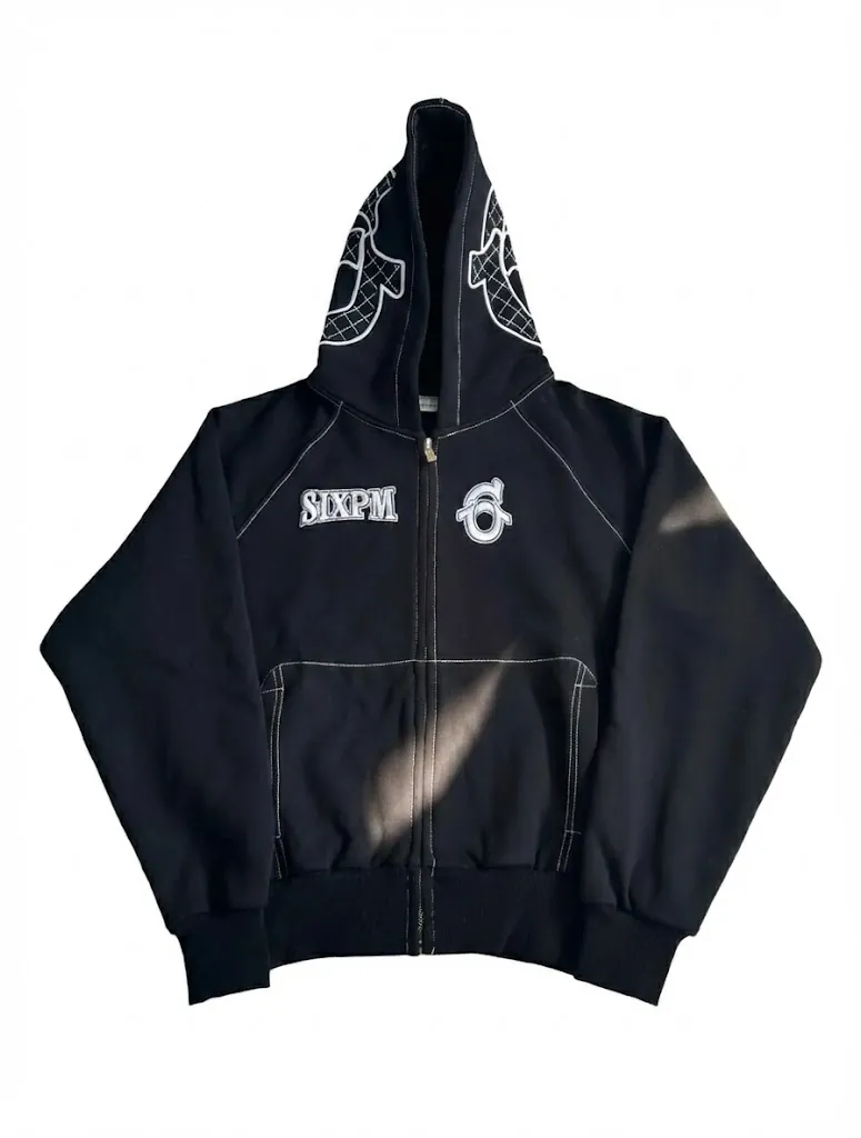 6PM x True Religion Hoodie - Black