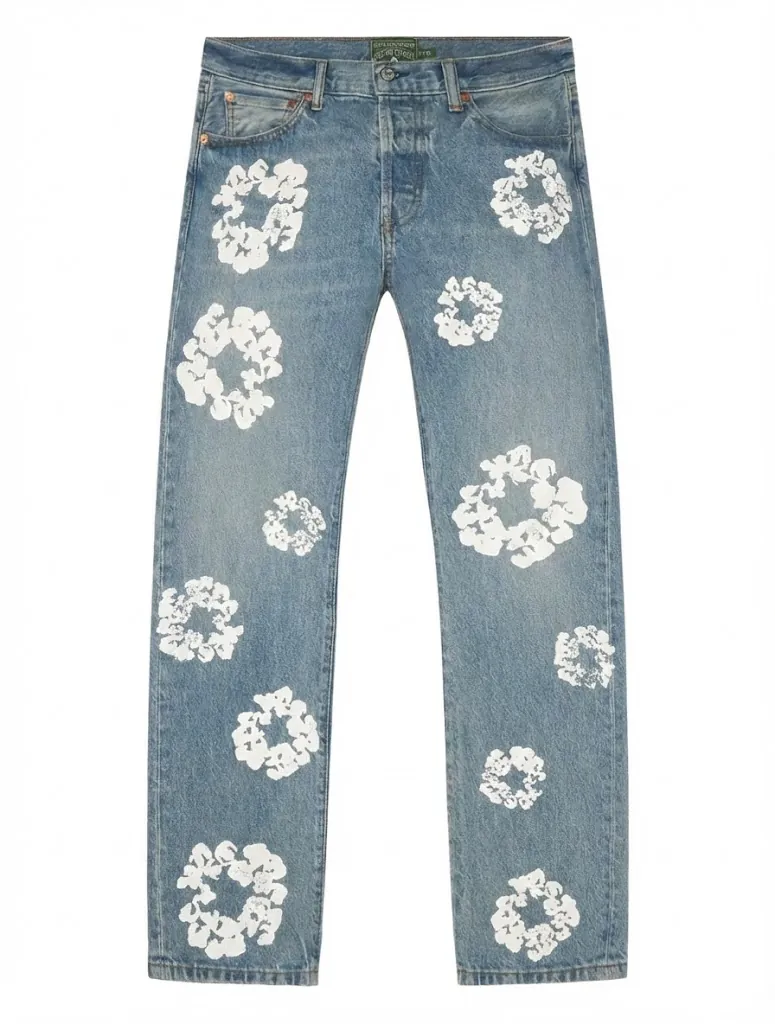 Denim Jeans - Washed Blue