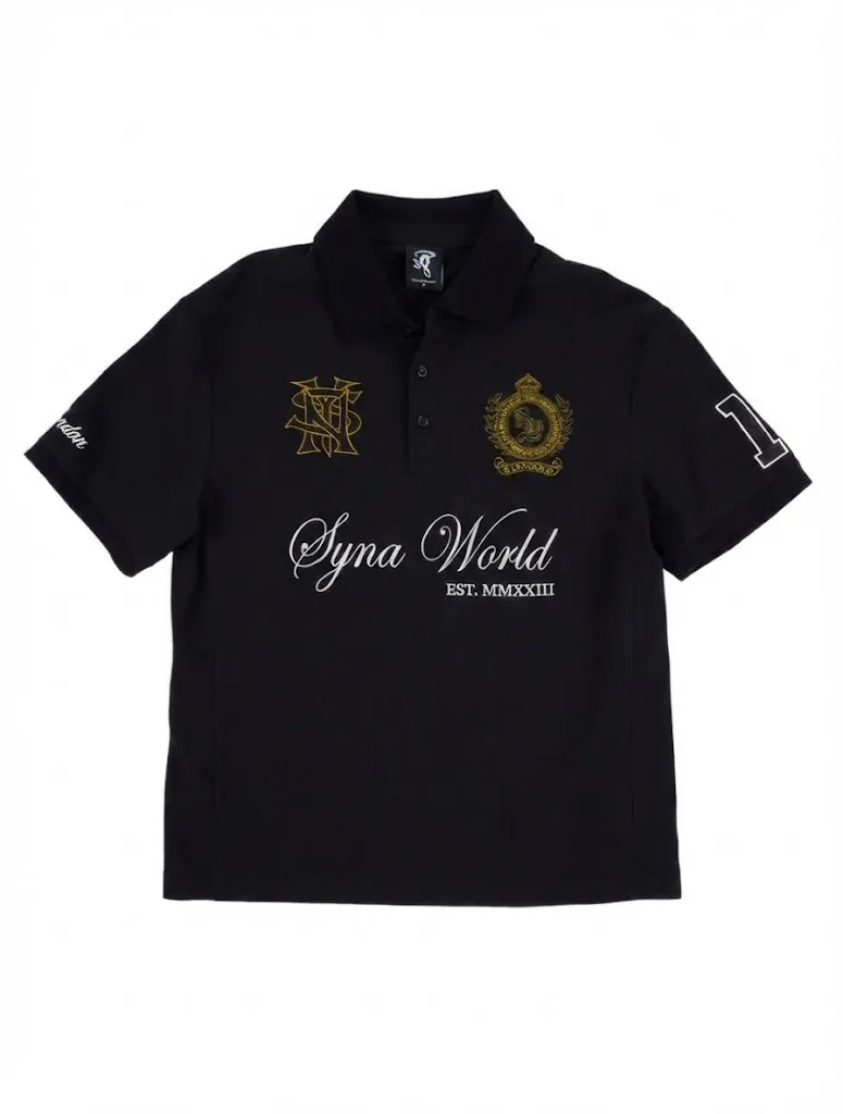 SYNA London Polo Shirt - Black