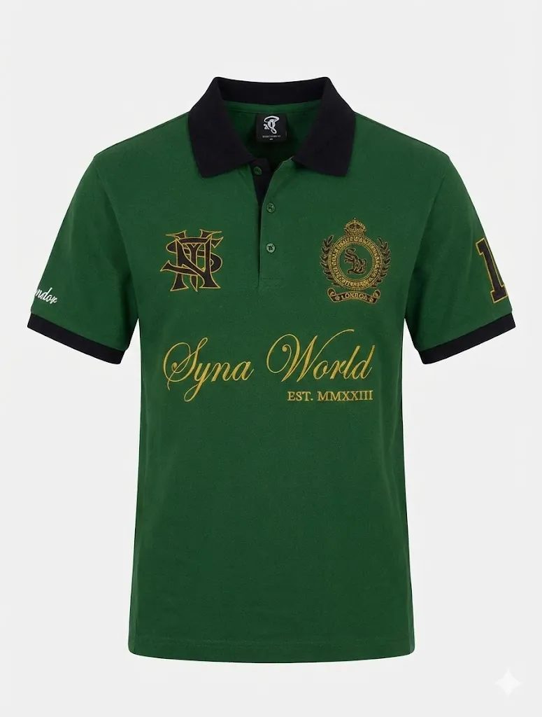 SYNA London Polo Shirt - Green
