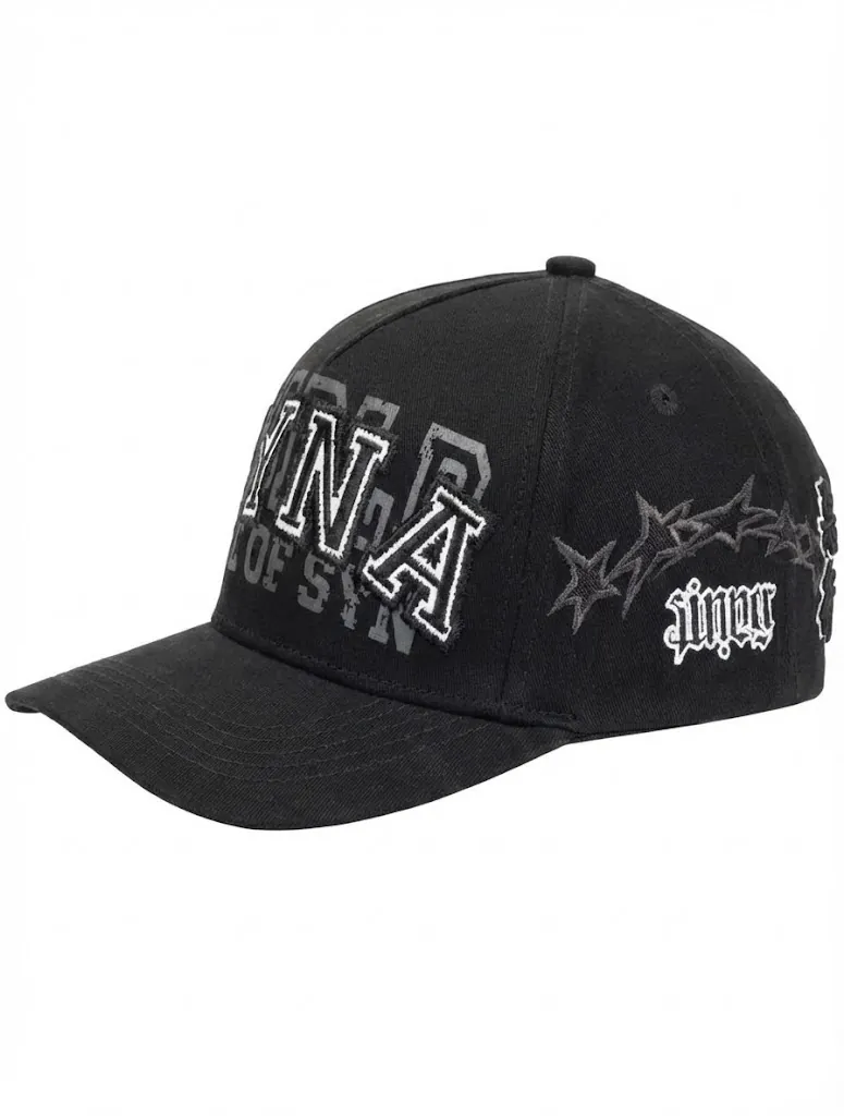 SYNAWORLD Star Cap - Black