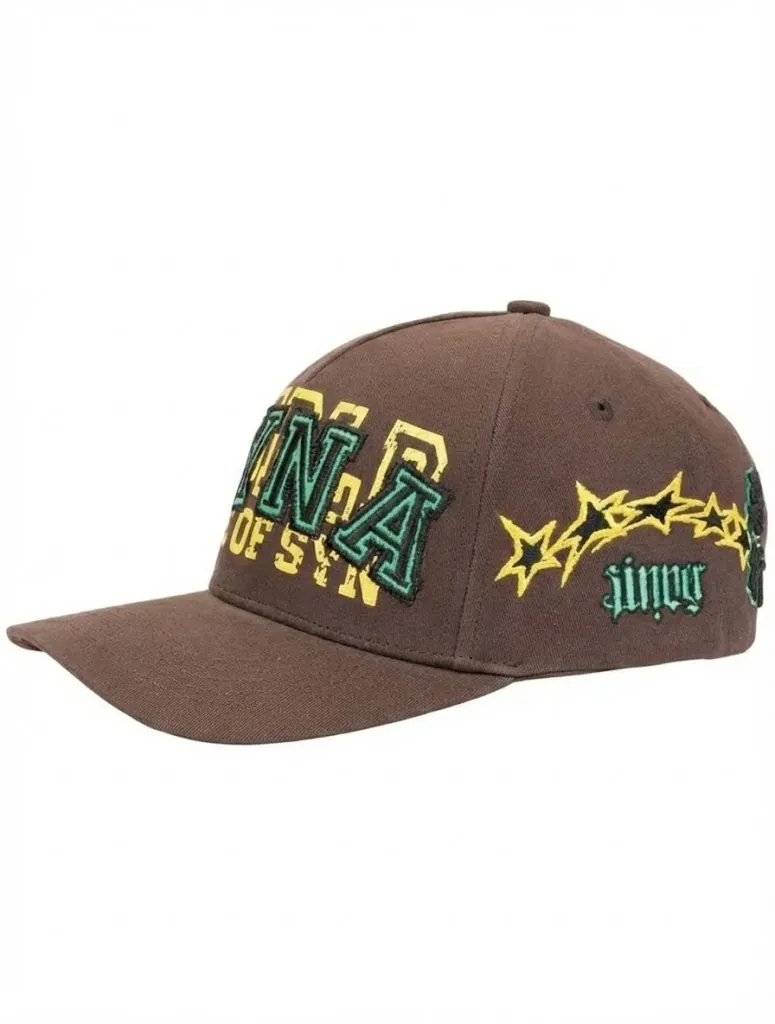 SYNAWORLD Star Cap - Brown